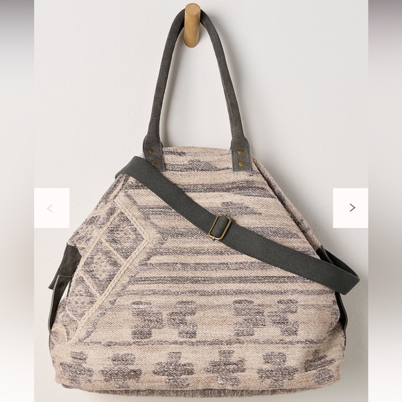Free People Whimsy Rug Weekender Bag - Picture 2 of 4